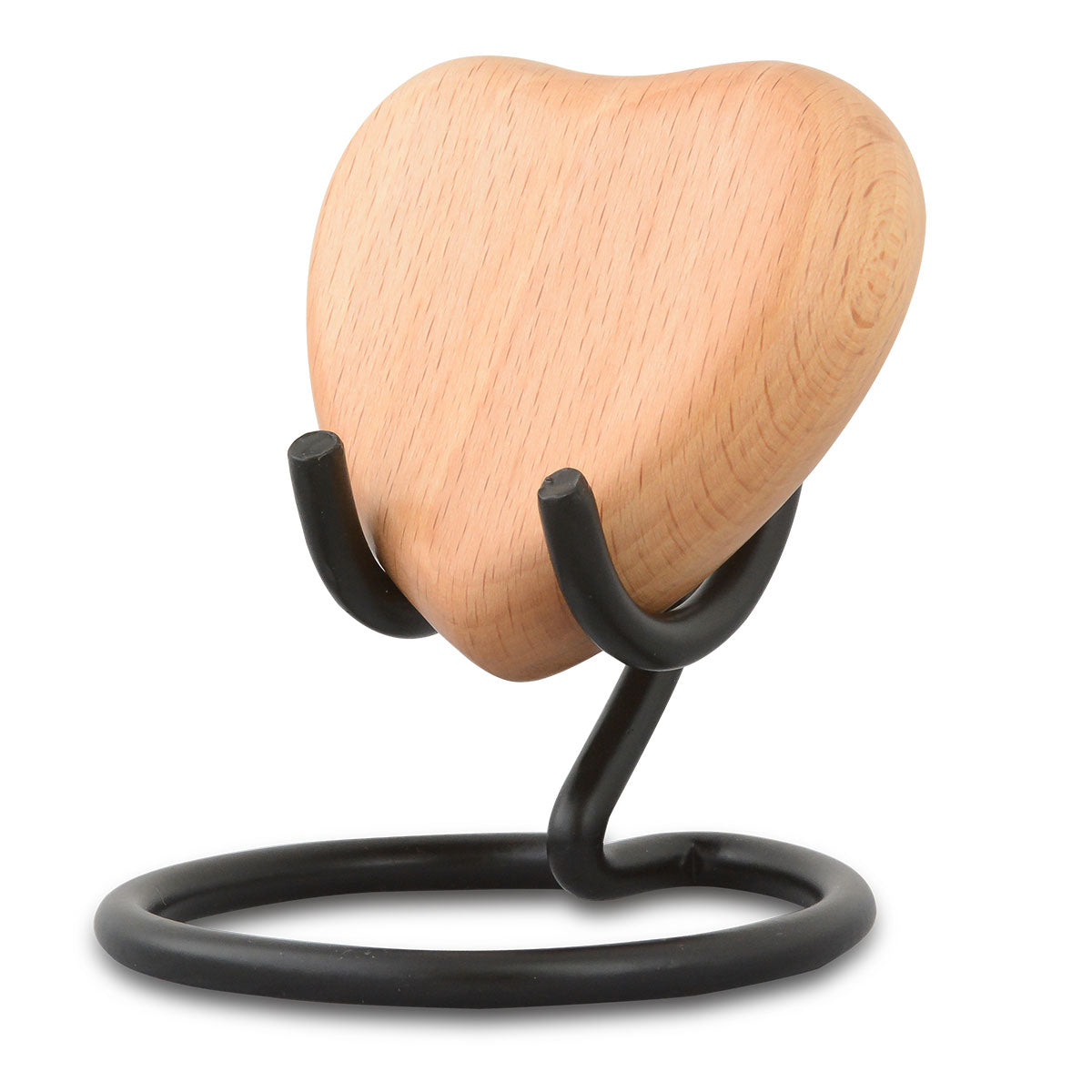 Light Wood Heart Keepsake